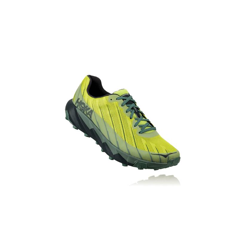 Scarpe Hoka One One Torrent AW18 Lime/Green Trail da uomo