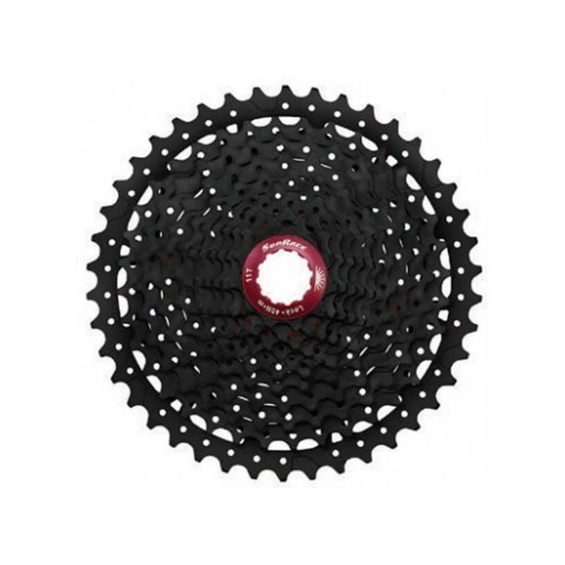 SunRace MX8 Casette, 11-Gang, 11-46 Schwarz