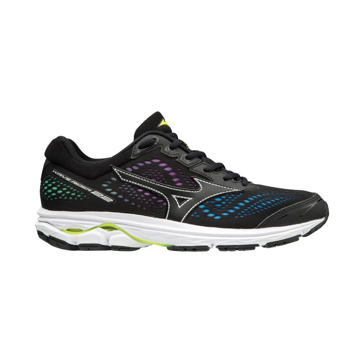 Mizuno Wave Rider 22 Osaka AW18 Black