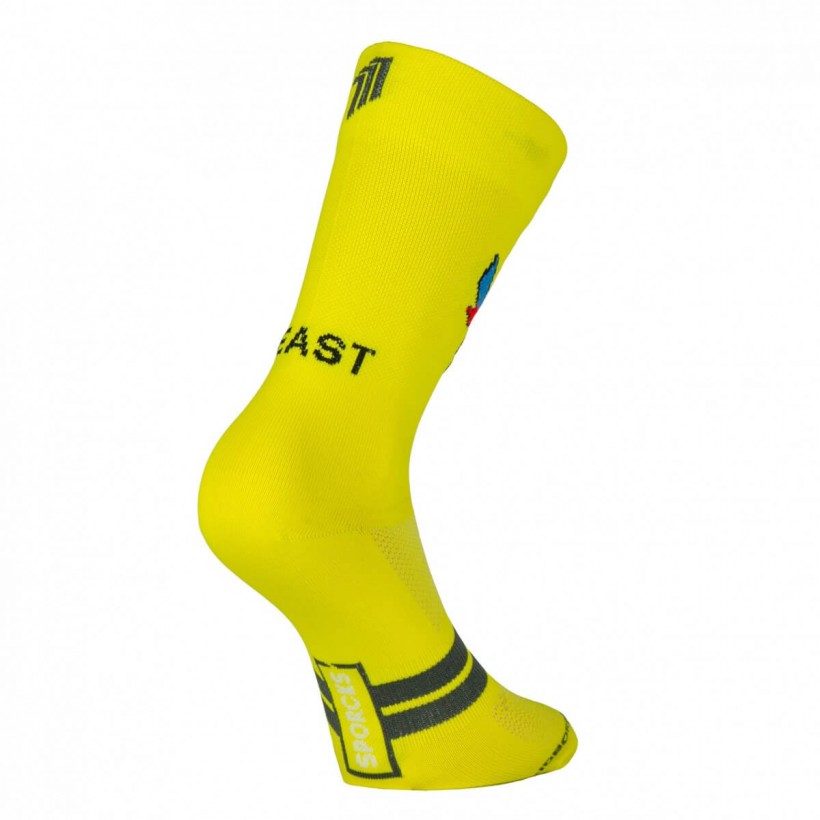 Sporcks Beast Mode Gelbe Socke