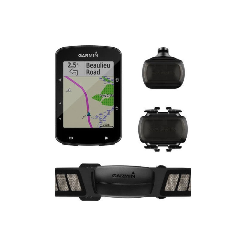 Garmin EDGE 520 PLUS Pack- Ciclocomputador con GPS