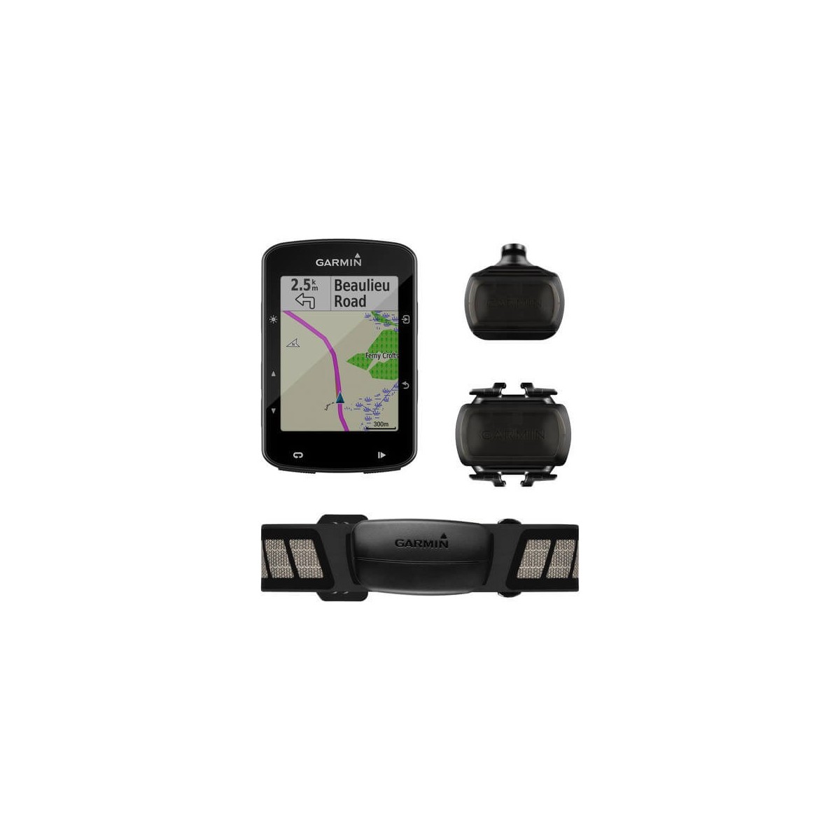 Pacchetto ciclocomputer GPS Garmin EDGE 520 PLUS