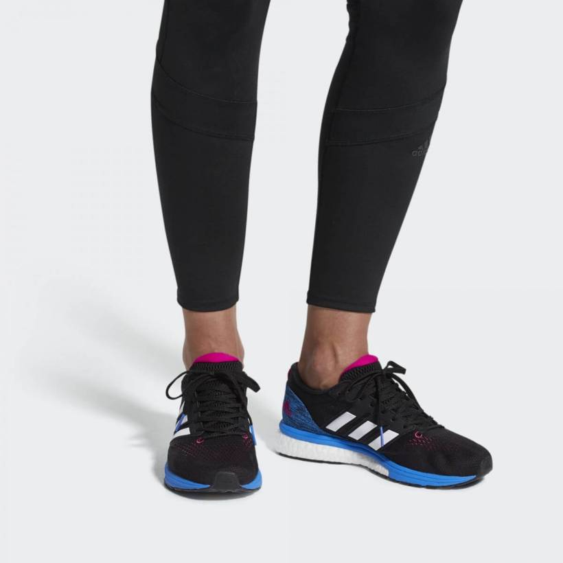 Adidas Boston 7 Black White Magenta Women s Sneakers AW18
