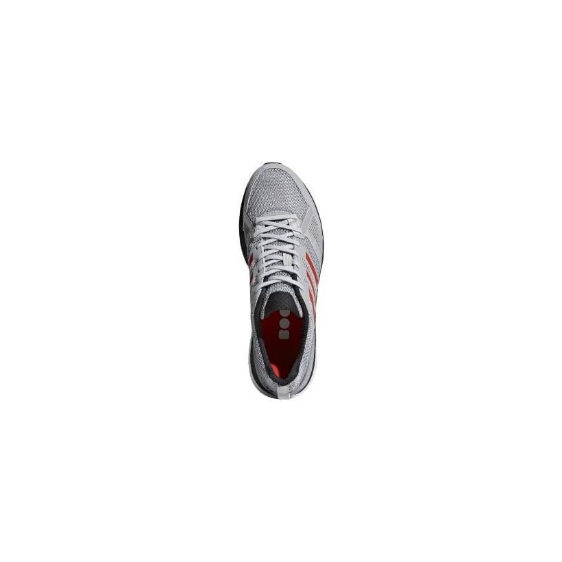 Adidas Adizero Tempo 9 Herren Laufschuhe AW18 Grau Carbon Rot