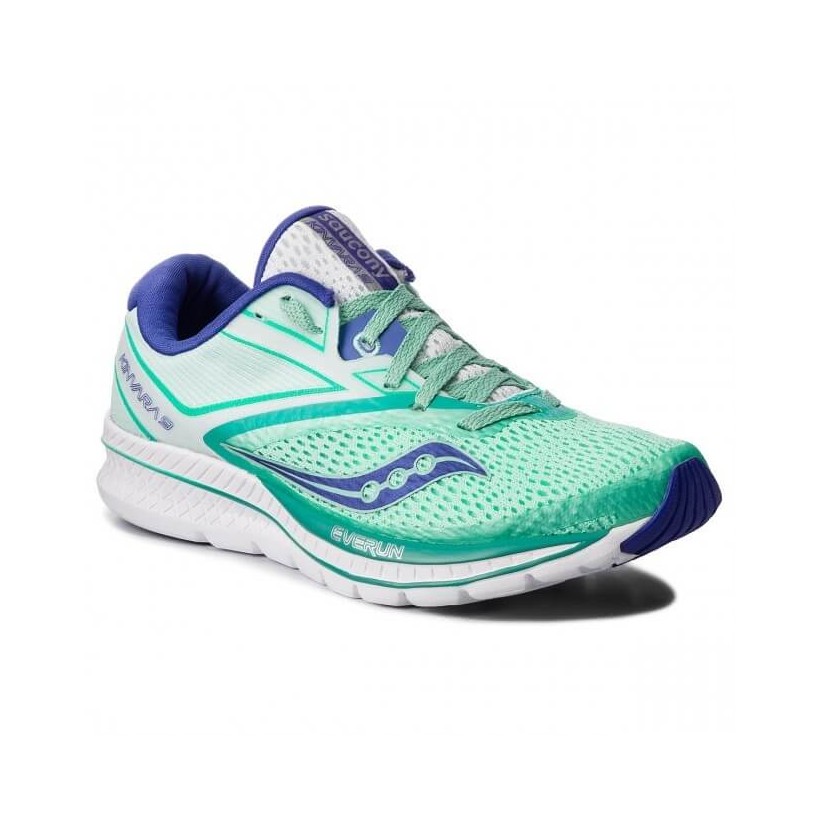 Saucony Kinvara 9 WeiB Blau Wasser Navy Damen Sneakers AW18