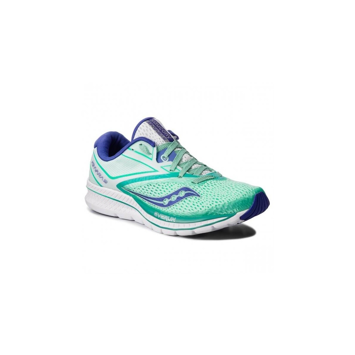 Zapatillas Saucony Kinvara 9 Blanco Azul Agua Marina Mujer OI18