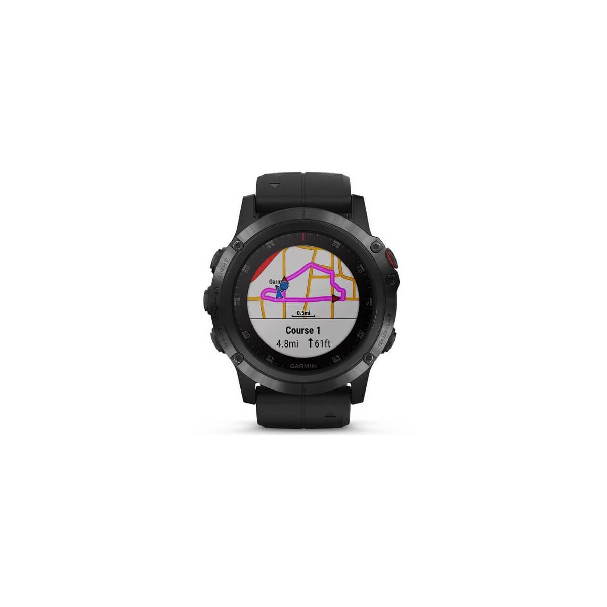 Garmin Fenix 5X Plus Black with Black Band
