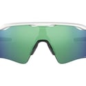 Oakley RADAR EV PATH Running Glasses Prizm Team Colors Polished White Prizm Jade Iridium