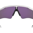 Oakley RADAR EV PATH Running Glasses Prizm Team Colors Polished White Prizm Jade Iridium