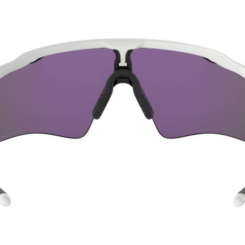 Oakley RADAR EV PATH Running Glasses Prizm Team Colors Polished White Prizm Jade Iridium