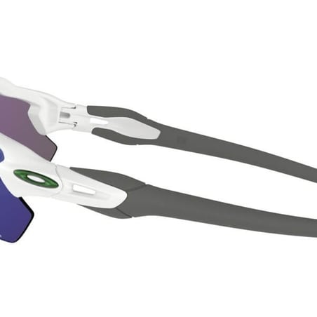 Oakley RADAR EV PATH Running Glasses Prizm Team Colors Polished White Prizm Jade Iridium