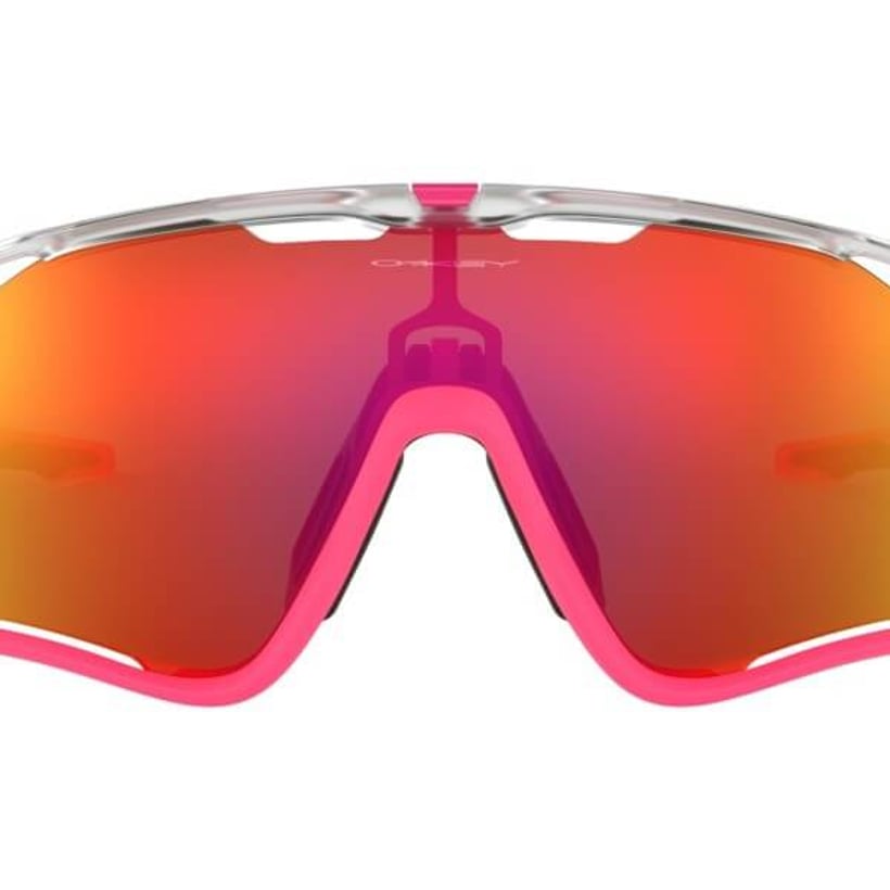 Gafas Ciclismo Oakley Jawbreaker Crystal Pop Lente  Primz Ruby