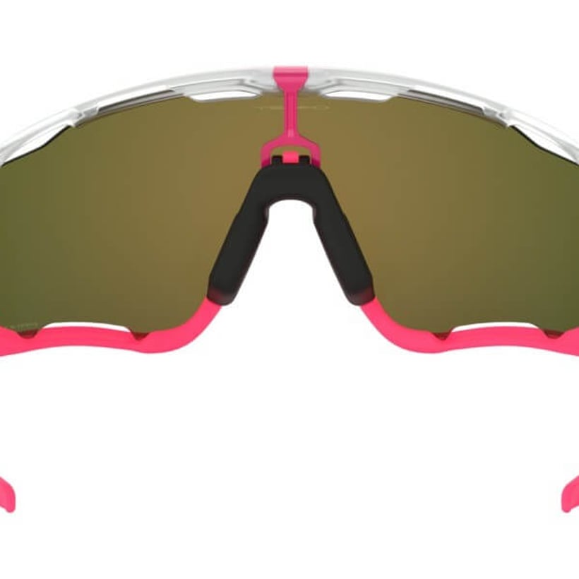 Óculos de ciclismo Oakley Jawbreaker Crystal Pop Lente Primz Ruby