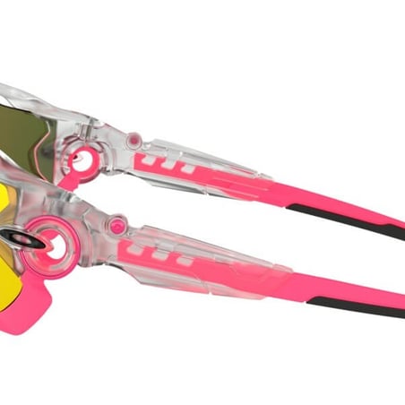 Oakley Jawbreaker Crystal Pop Cycling Glasses Primz Ruby Lens