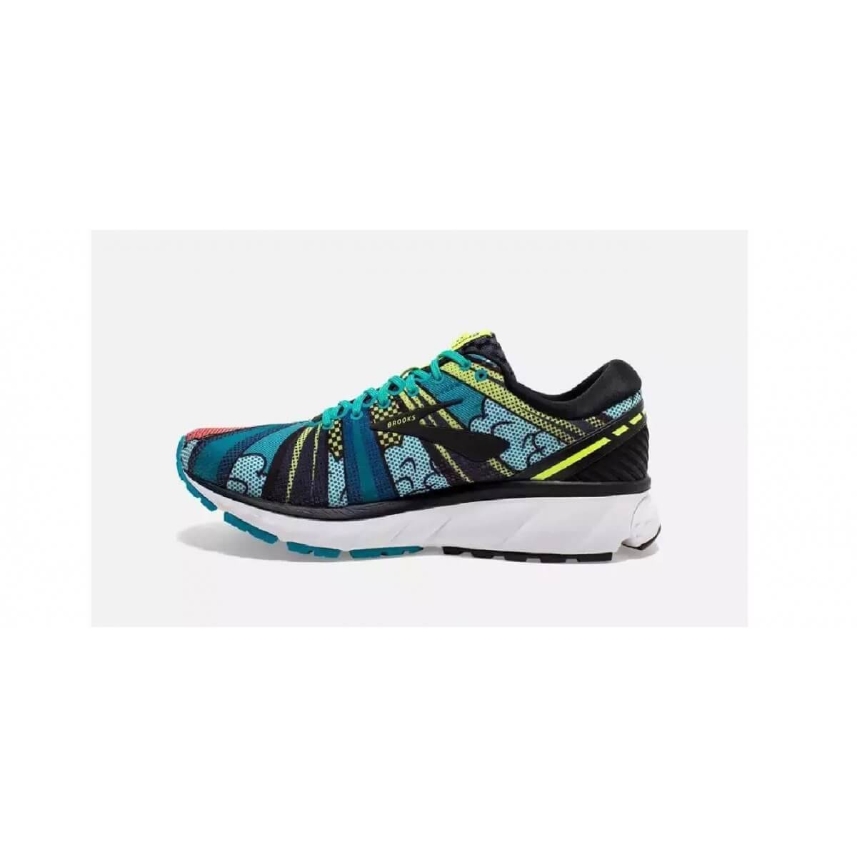 Brooks Ghost 11 Noir Vert Pop Art NYC AW18 Homme