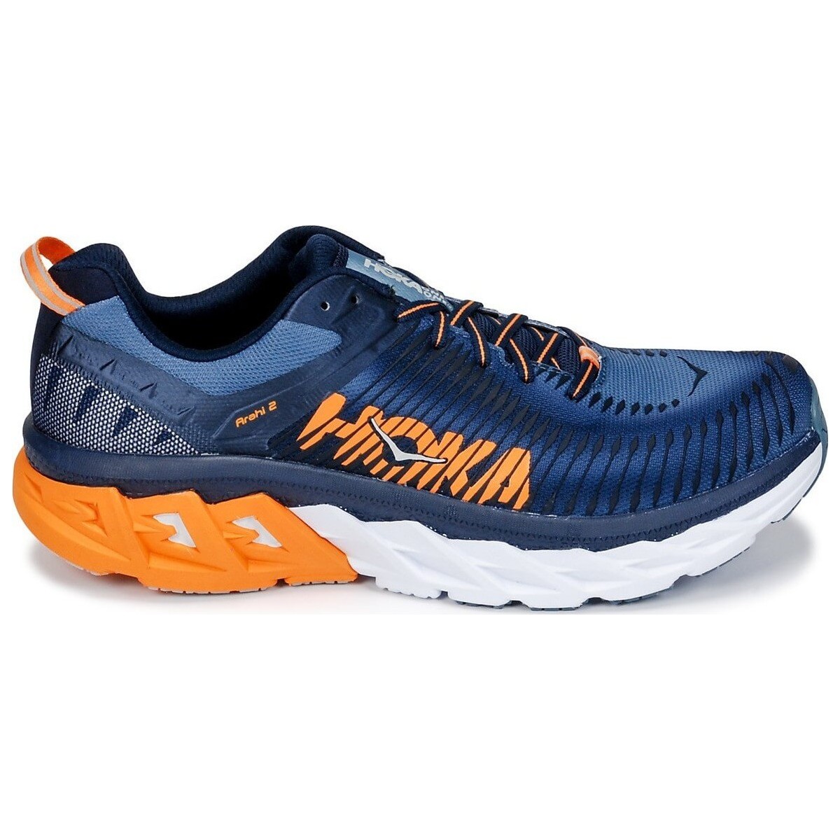 Hoka One One Arahi 2 Blau Orange Man AW18 Schuhe