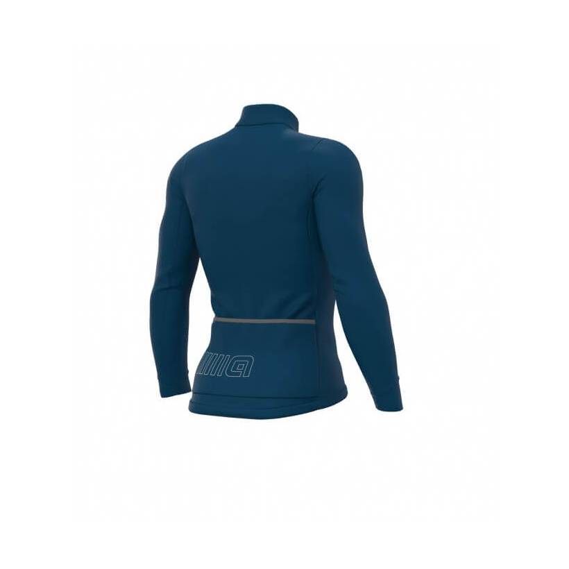 Alé Color Block Long Sleeve Jersey Blue Lagoon AW18