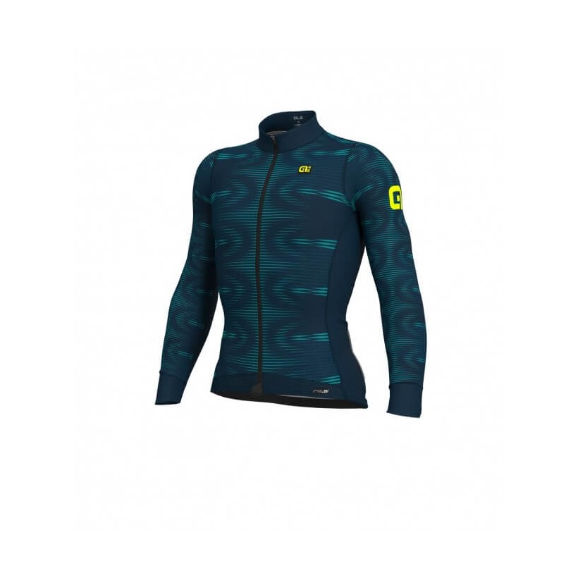 Alé PRS Coil Micro Long Sleeve Jersey Petrol Blue Turquoise AW18