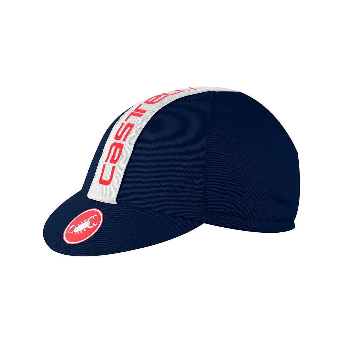 Castelli Retro 3 Cap Dark Blue White