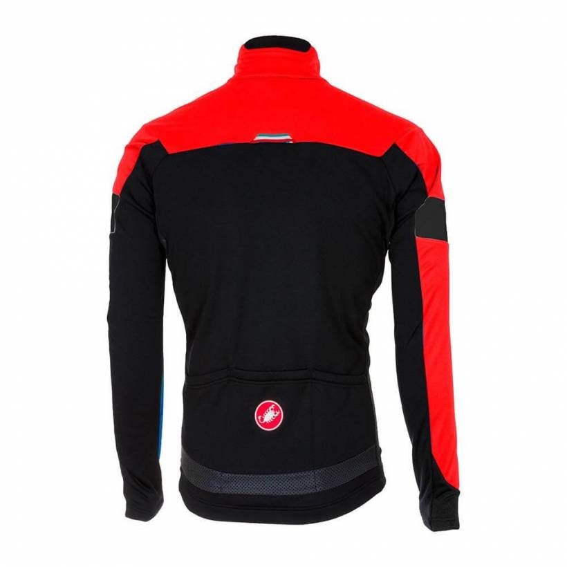 Castelli Transition Red and Black Jacket