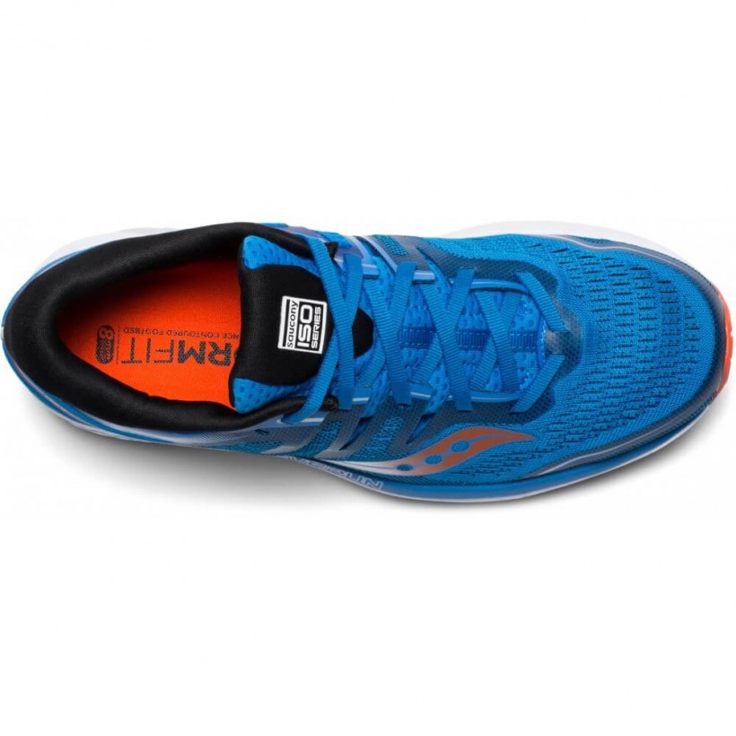 Saucony guide iso bleu 2025