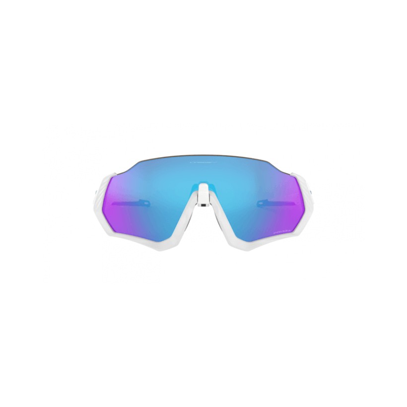 Oakley Flight Jacket Glasses Matte White Prizm Sapphire Iridium