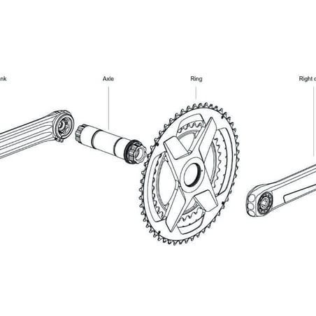 Rotor VEGAST Q52 / 36 Road Cranks