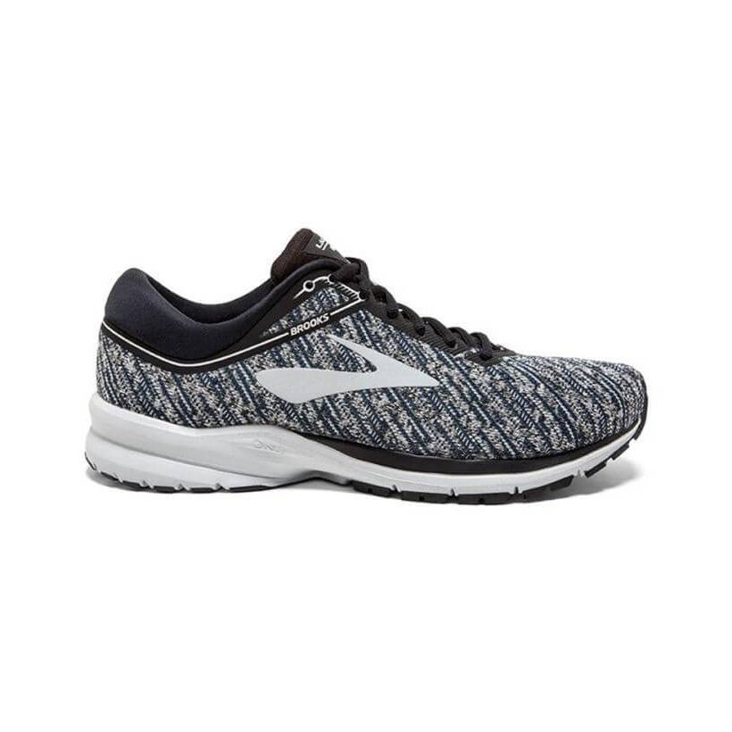 Brooks Launch 5 Noir / Gris Hommes AW18 Chaussures
