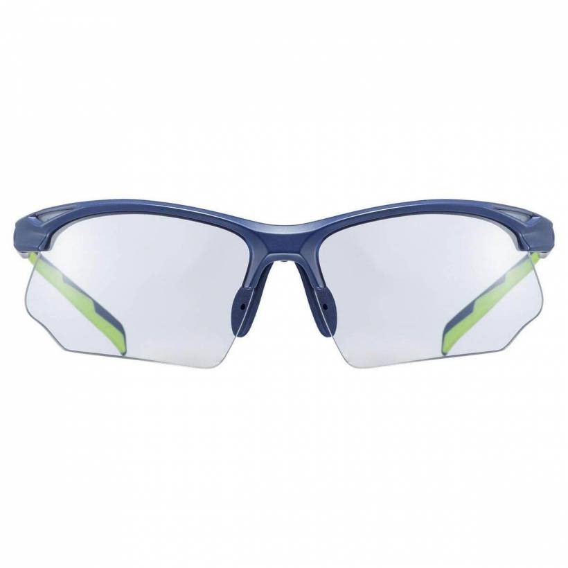 Óculos de sol Uvex Sportstyle 802 Vario Azul Verde Fosco