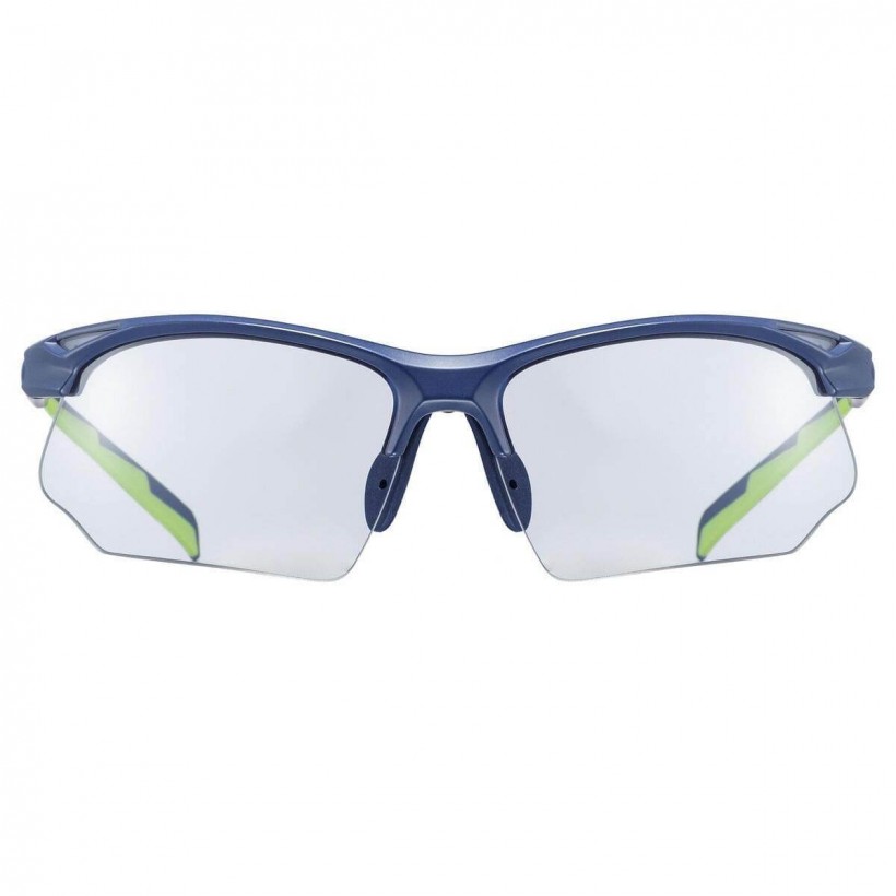 Uvex Sportstyle 802 Vario Blue Green Matte Sunglasses