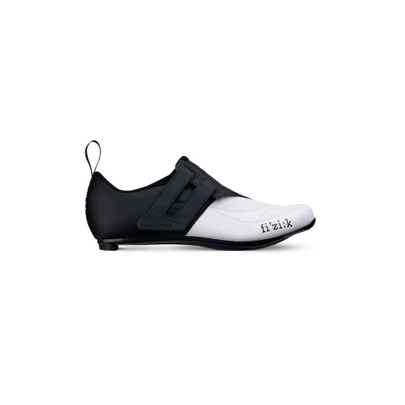 Scarpe Fizik Transiro R4 Powerstrap nere bianche