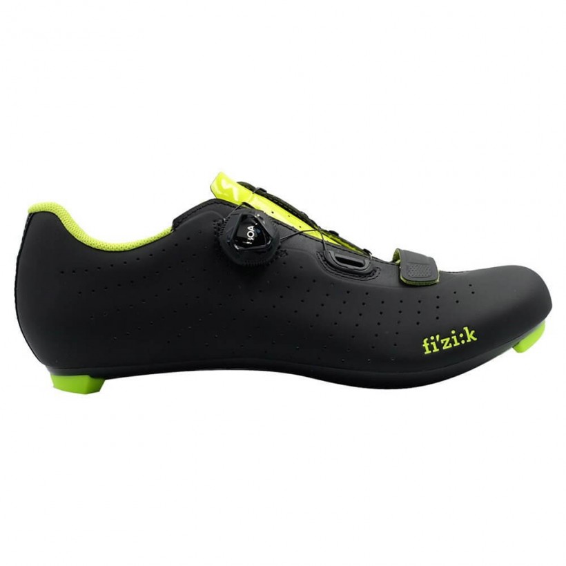 Fizik Tempo R5 Overcurve Buty Czarny / Fluo Żółty