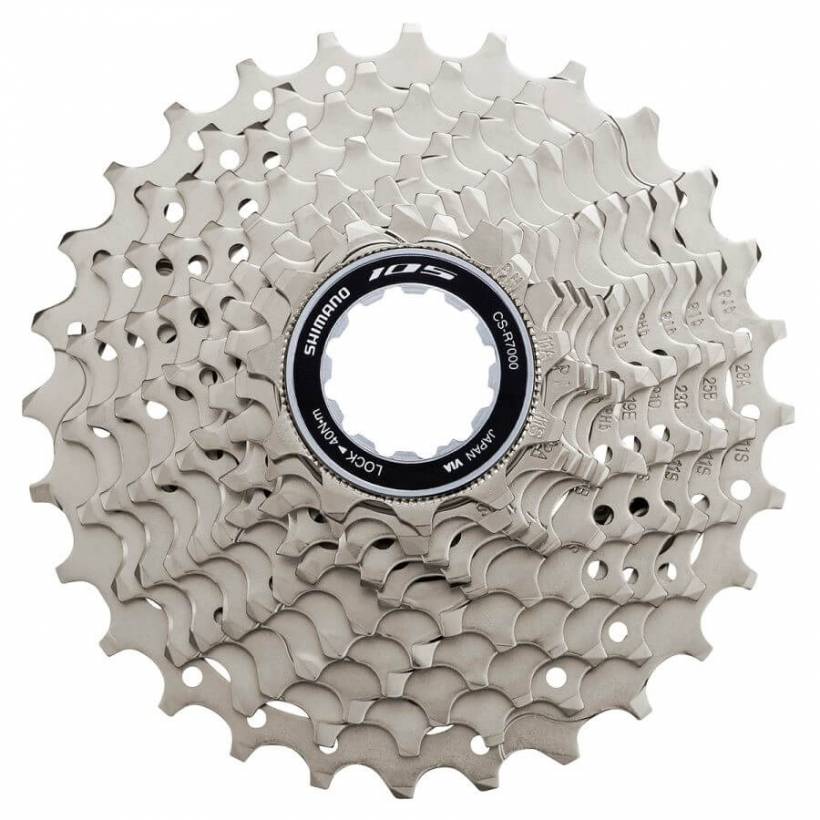 Cassette Shimano 105 R7000 11-30T (11 vitesses)