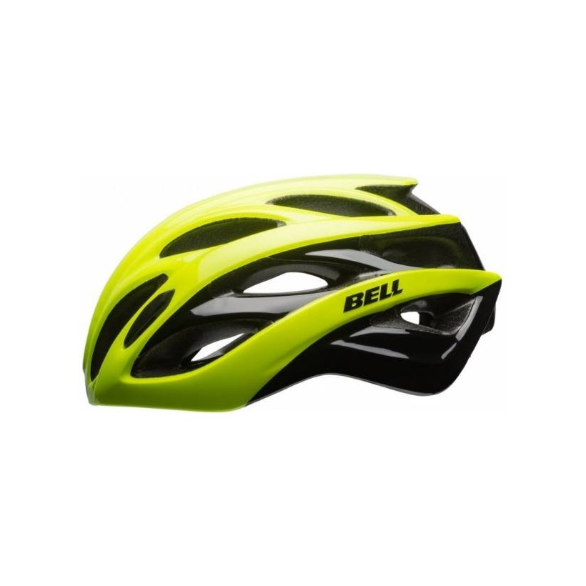 Casco Bell OVERDRIVE Giallo Fluo/Nero