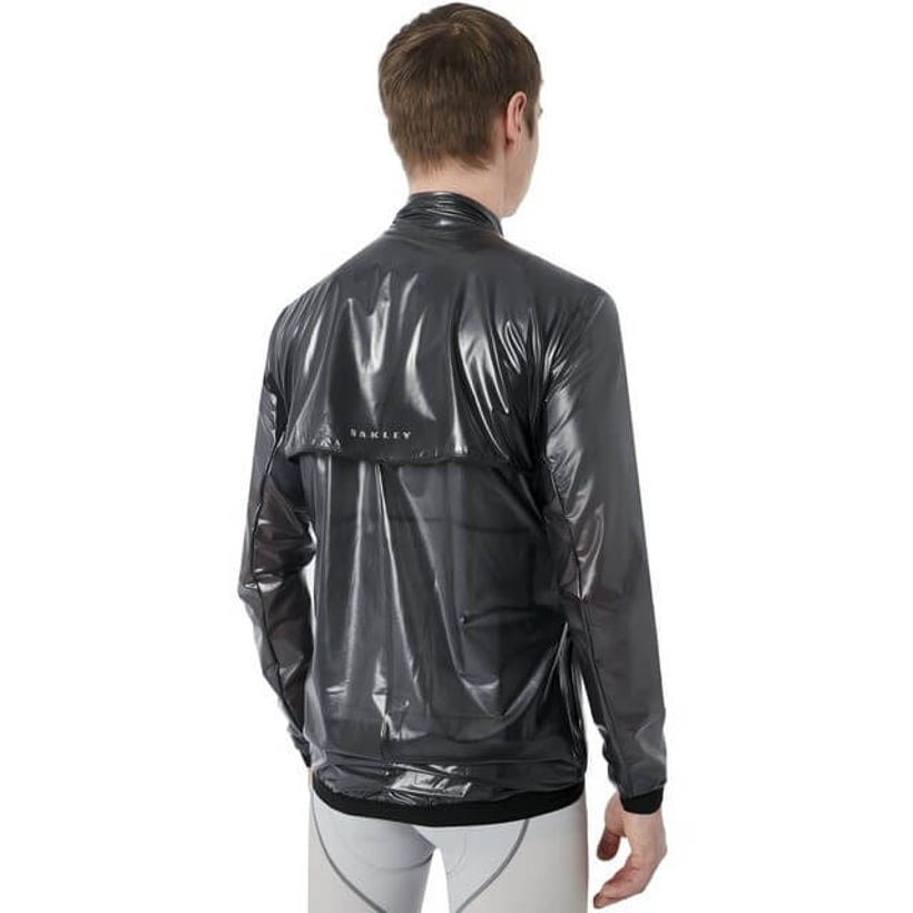 Oakley Zip Up Black Sleeveless Mens Jawbreaker Road Cycling Vest 412493A 02E