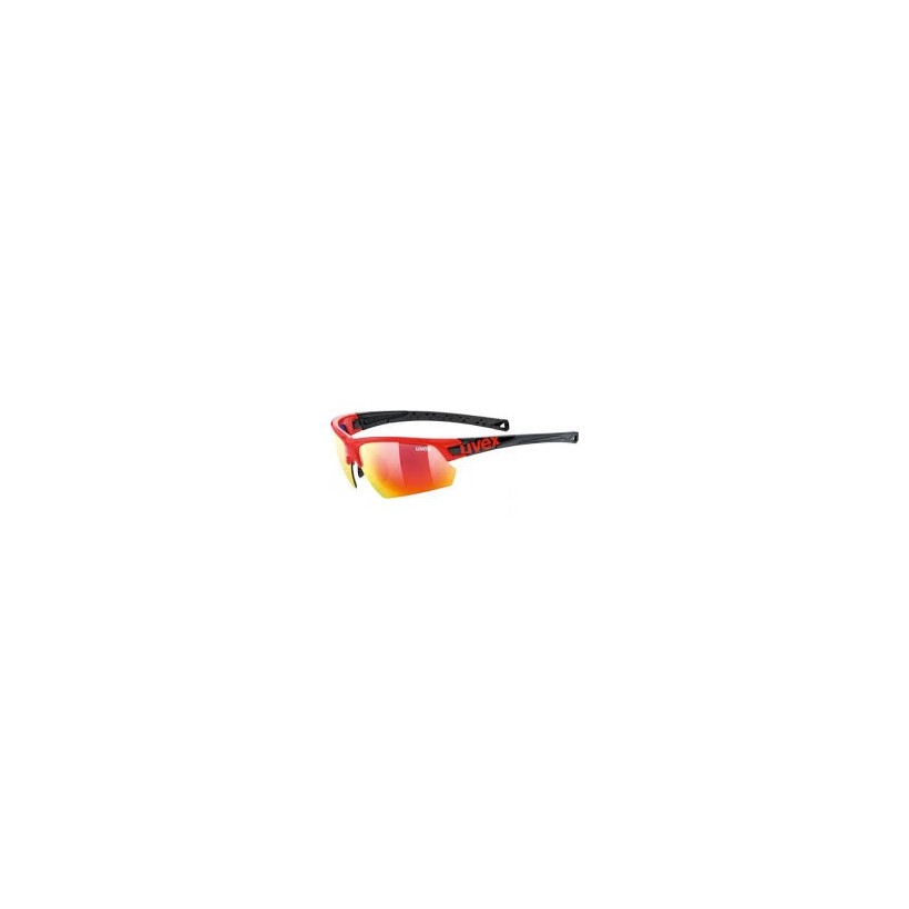 Uvex Sportstyle 224 Red Black Sunglasses