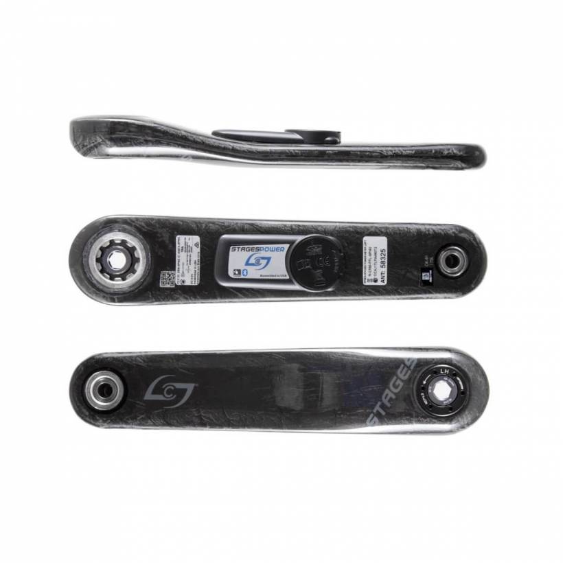 Medidor de potência rodoviária de carbono SRAM GXP de estágios