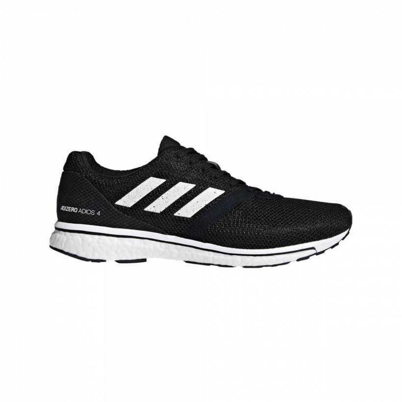 Zapatillas Adidas Adizero Adios 4 m Negro Blanco PV19