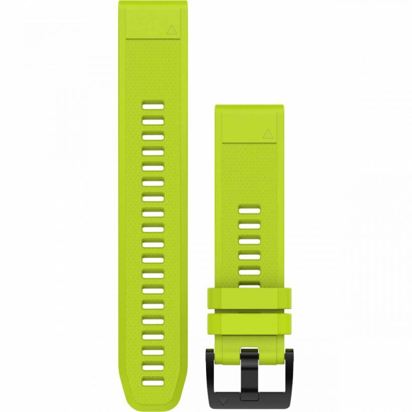 Bracelet de montre Garmin Quickfit 22 Bracelet de montre en silicone jaune