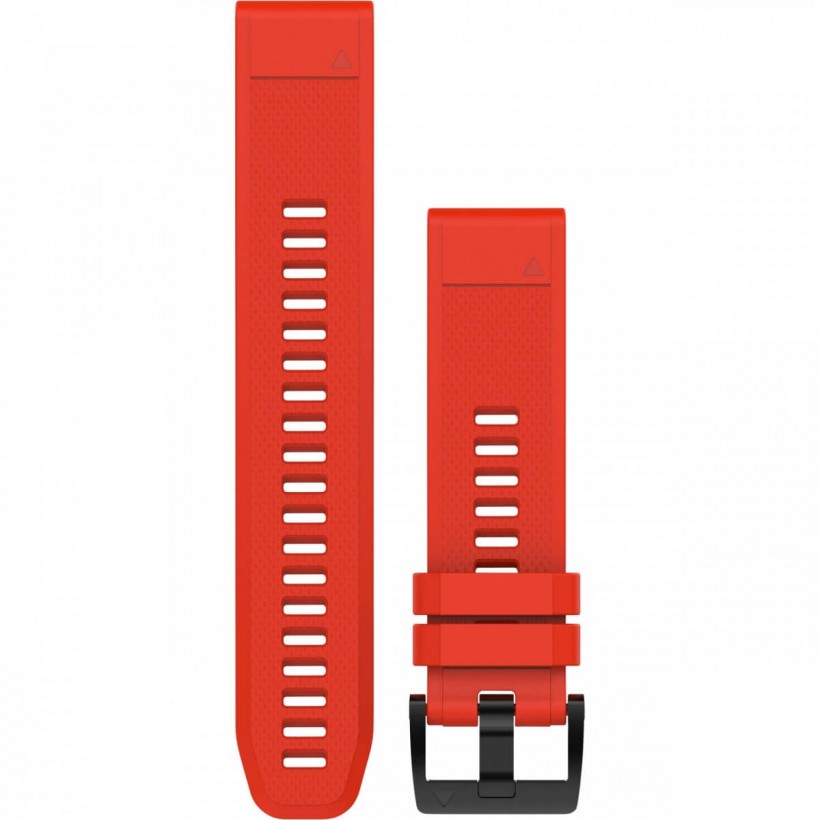 Garmin Quickfit 22 Watch Band Silicone Band Red