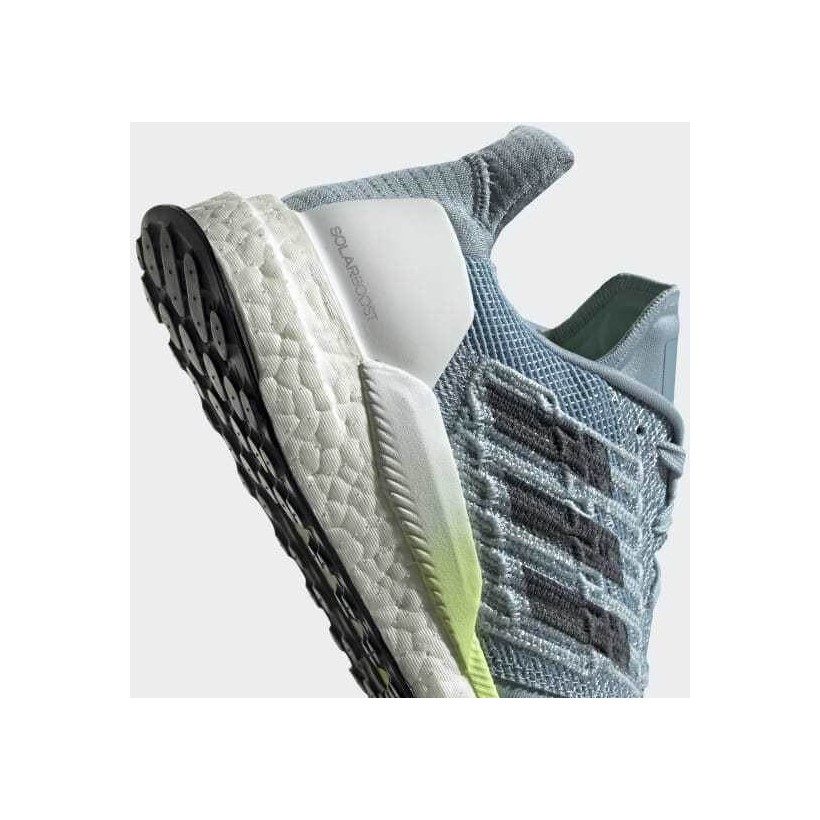Adidas Solar Boost Blau Turkis WeiB Lime SS19 Damen Laufschuhe