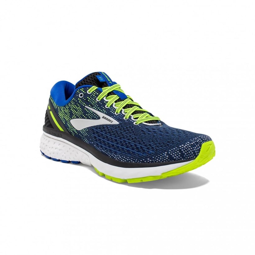 Brooks Ghost 11 Black Blue Yellow AW18 Man