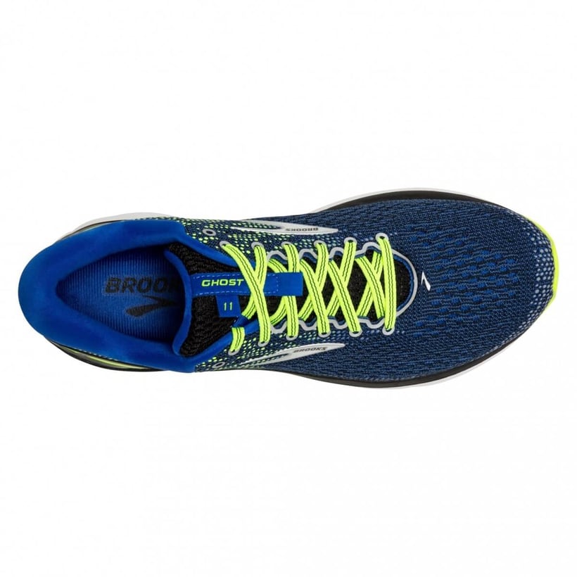 Brooks Ghost 11 Black Blue Yellow AW18 Man