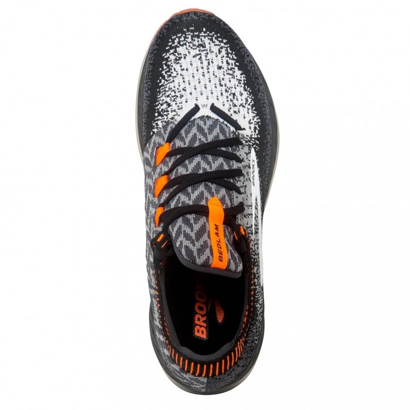 Brooks Bedlam AW18 Black Gray Orange Mens