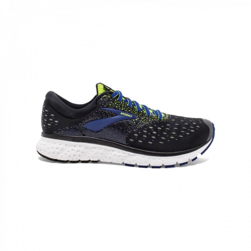 Brooks Glycerin 16 Shoes Black / Lime / Blue AW18