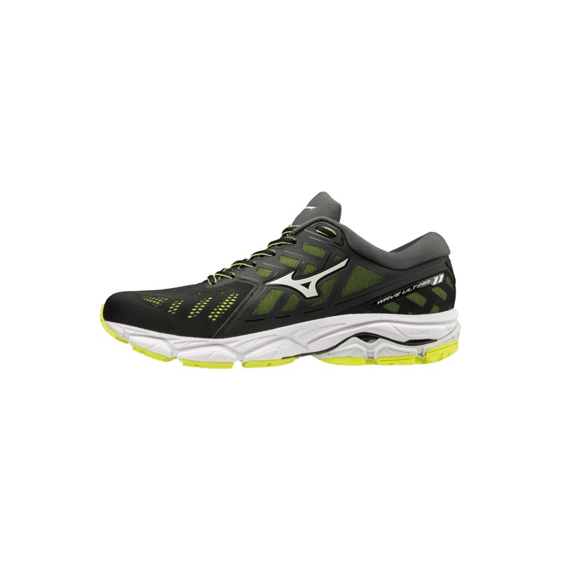 Mizuno Wave Ultima 11 Noir Jaune SS19 Homme