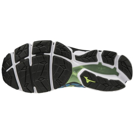 Mizuno Wave Sky 2 Blue Green Black Man Shoes