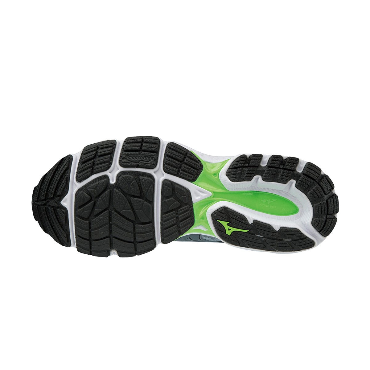 Mizuno Wave Inspire 15 Running Shoes Gray Black Green