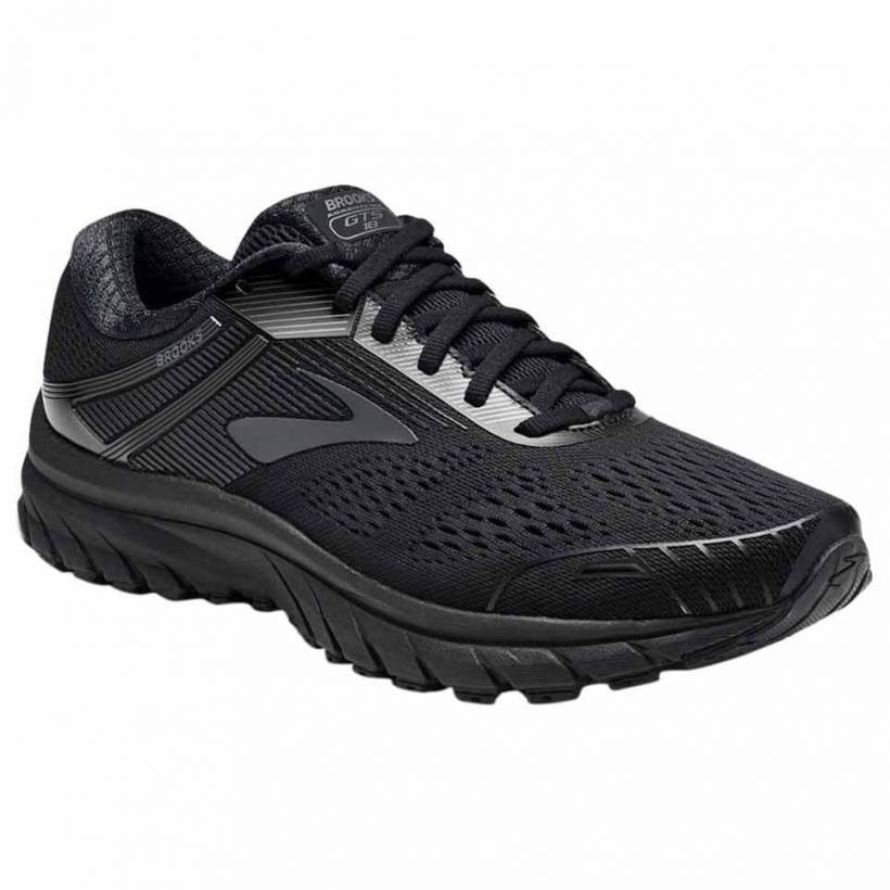 Chaussures Brooks Adrenaline GTS 18 Noir AW18