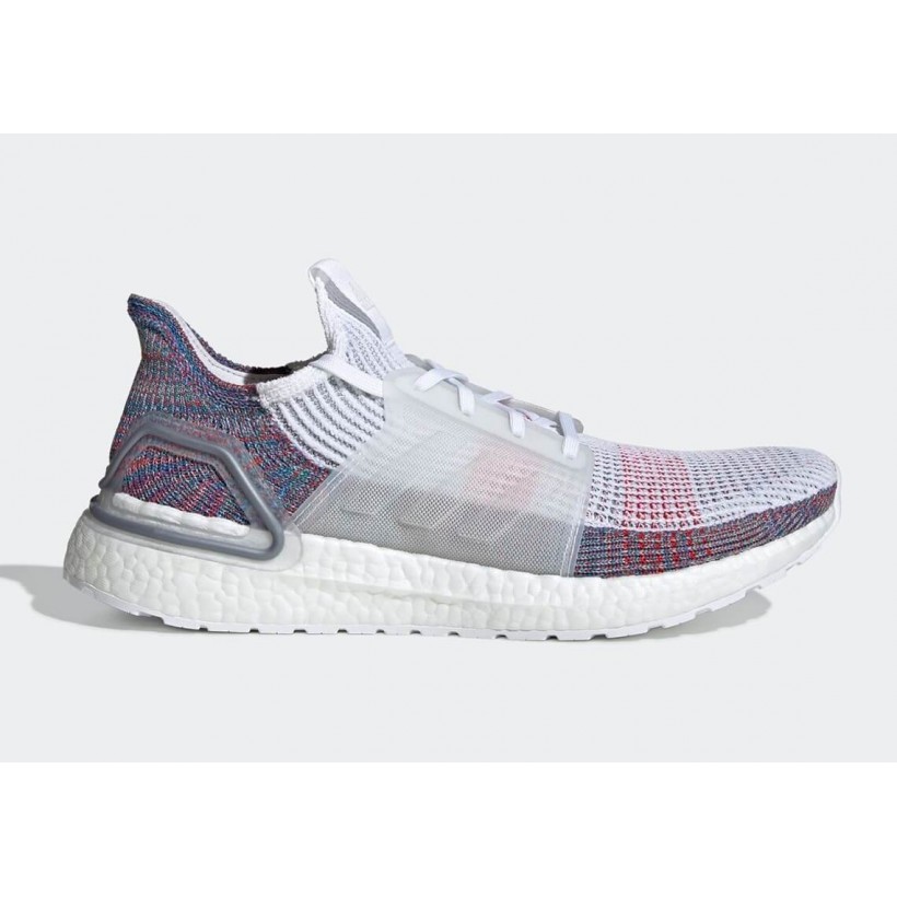 Zapatillas Adidas Ultra Boost 19 Hombre Blanco Multicolor PV19